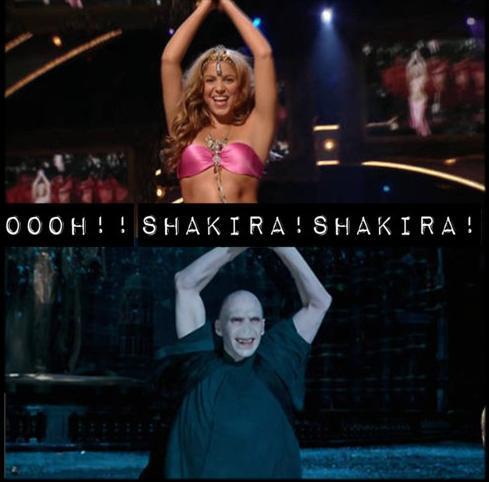  Voldemort vs 夏奇拉