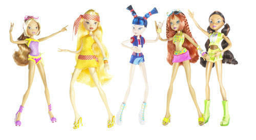  -Winx- 海滩 Party Dolls!