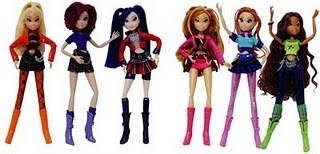  -Winx- Rock তারকা dolls!