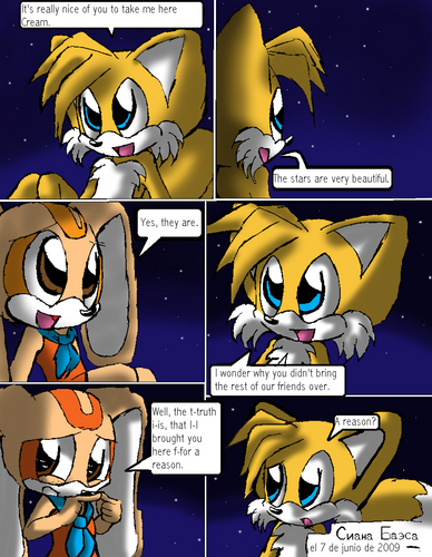  tails comic this is not finish yet so here is some of them this is the first page