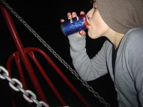  Flirty Harry At His Local Park Aving A Drink Of Pepsi 100% Real :) x