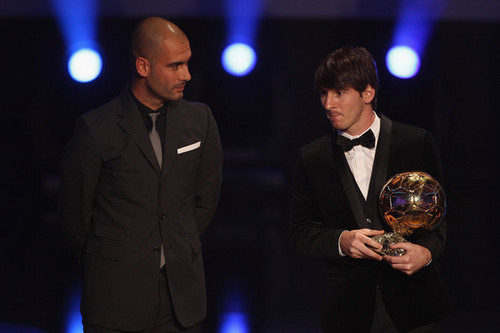  Lionel Messi wins 2010 Fifa Ballon d'Or!