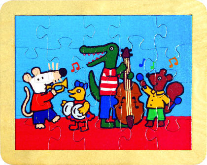  Maisy and friends Playing música