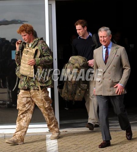  Prince Harry Returns from Serving in Afghanistan