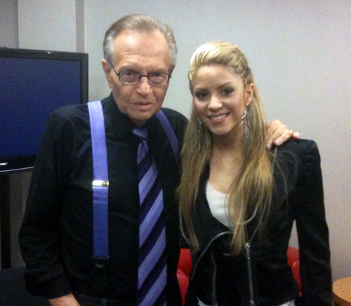  Shakira On Larry King Live