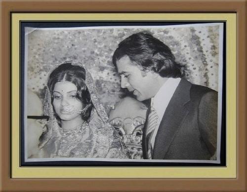 Super Star Rajesh Khanna & Dimple Kapadia wedding on 27.3.1973