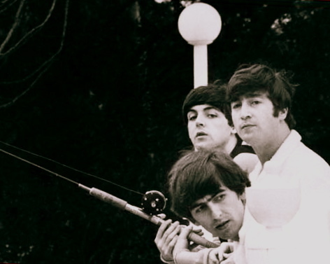  The Beatles fishing