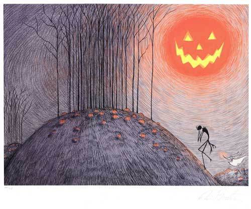  Tim Burton's artwork