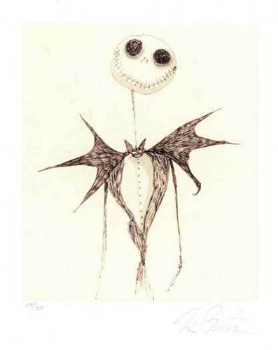 Tim Burton's artwork