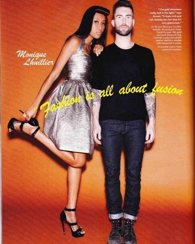  Vanessa | InStyle Magazine with Adam Levine.