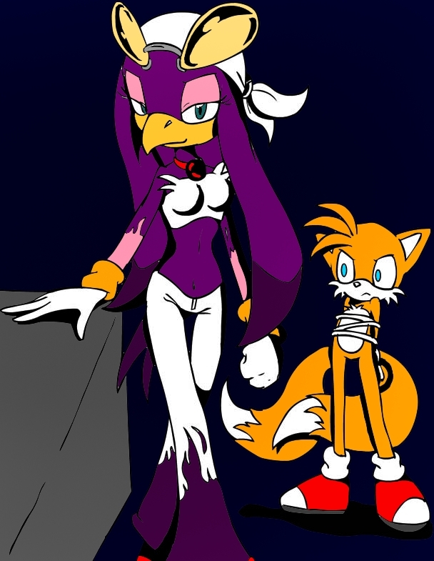 Wave kidnaps tails.