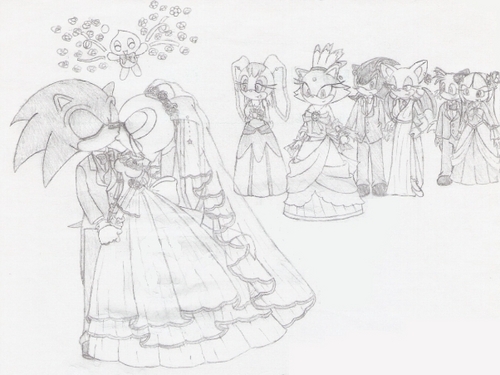  sonic and cream getting married