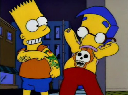 Bart & Milhouse