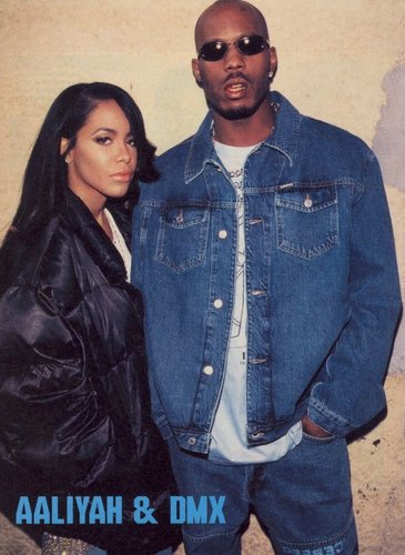 Aaliyah On Set 