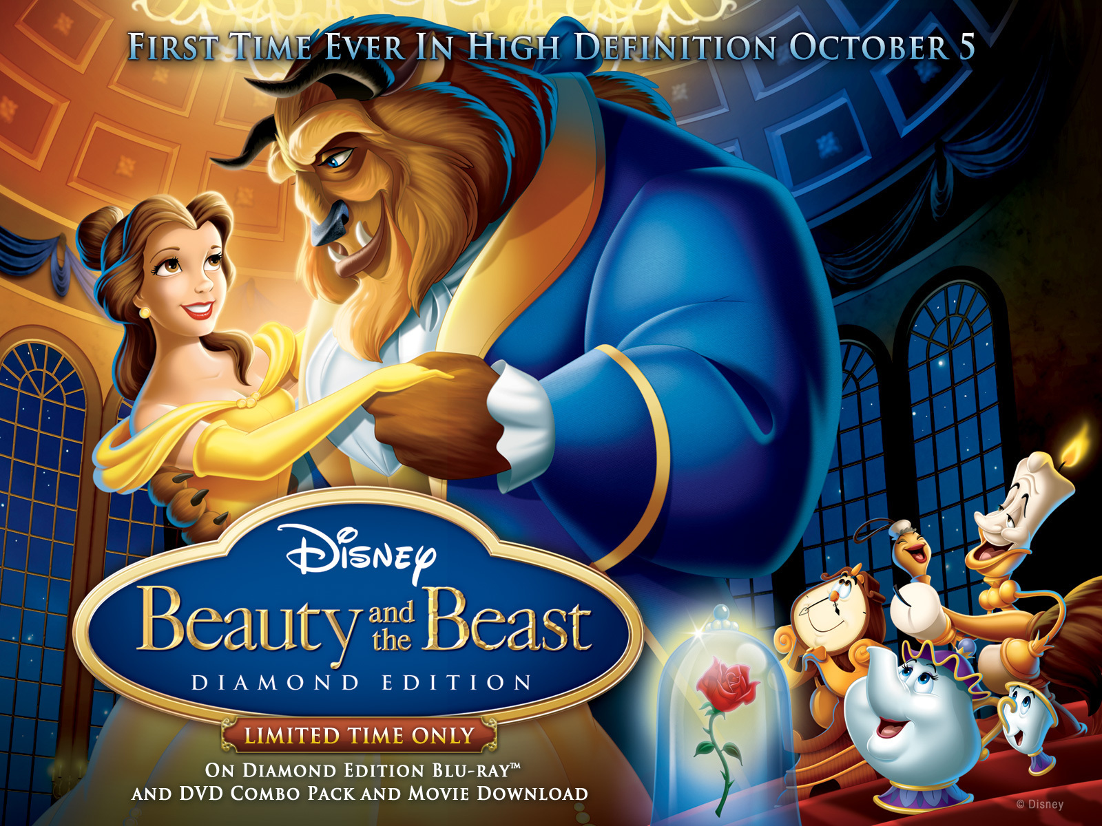 Beauty and the Beast Wallpaper - Beauty and the Beast Wallpaper ...