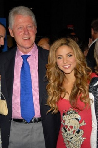  Clinton and Shakira