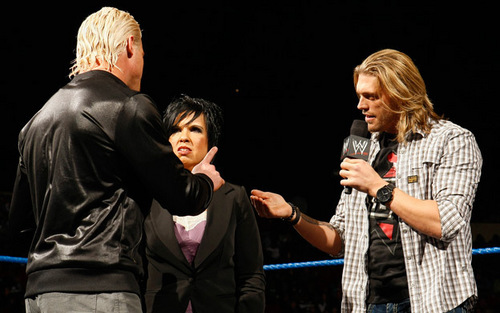  Edge , Dolph Ziggler and Vickie Guerrero