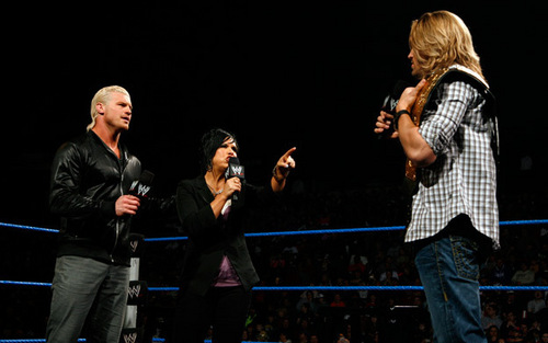  Edge , Dolph Ziggler and Vickie Guerrero