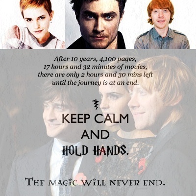  Keep calm and hold hands