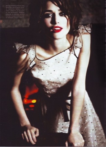  Keira | Shoot for Vogue Italia.