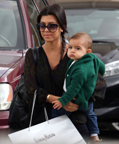  Kourtney & Mason out in Beverly Hills