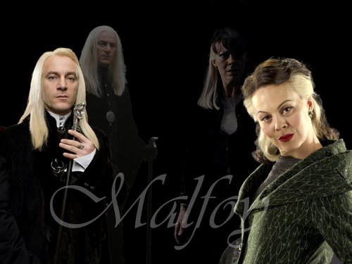 Lucius and Narcissa Malfoy