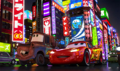  Mater and Lightning in Tokyo :D