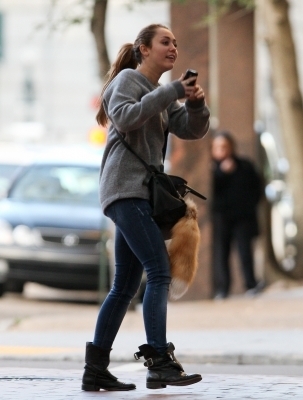  Miley out in New Orleans