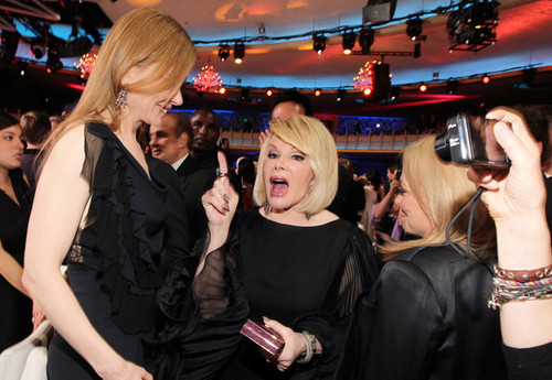  Nicole and Joan Rivers at the16th Annual Critics' Choice Movie Awards