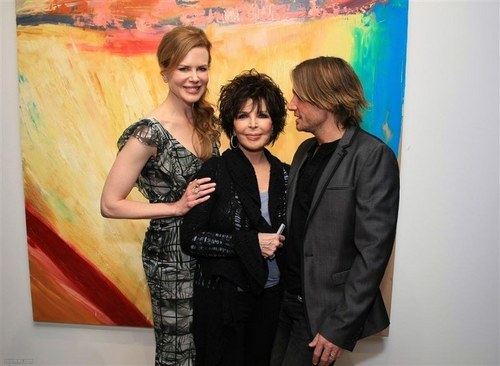  Opening of Carol Bayer Sager's Art Exhibition