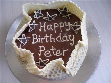  Peter's Birthday Cake - Step 5... The result