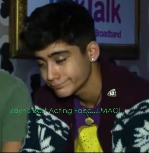 Sizzling Hot Zayn's Best Acting Face (He Leaves Me Breathless) Lol 100% Real :) x