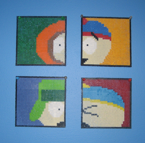  South Park Bead art bởi Pixelated Production