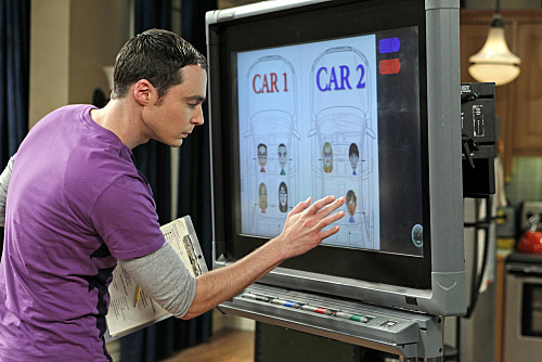  The Big Bang Theory - Episode 4.13 - The pag-ibig Car Displacement - Promotional mga litrato