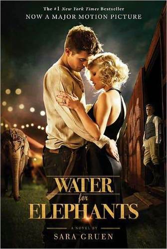  Water For Elephants movie tie-in cover with Robert Pattinson