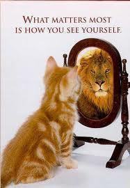  What matters most is how 你 see yourself !