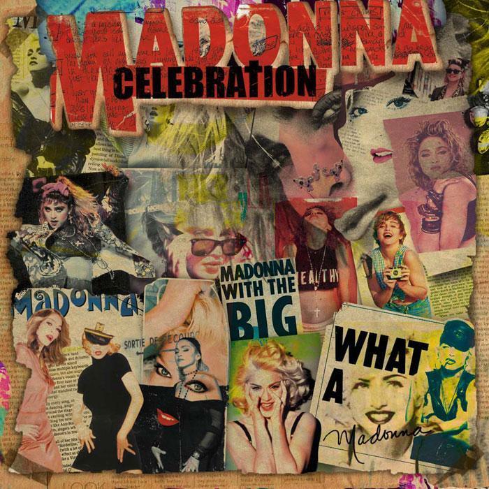 -Madonna- "Celebration" Cover Album Art