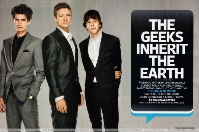  Andrew, Justin, and Jesse for Entertainment Weekly -October 8th 2010