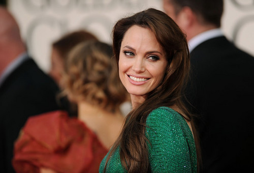  Angelina Jolie - 68th Annual Golden Globe Awards - Arrivals