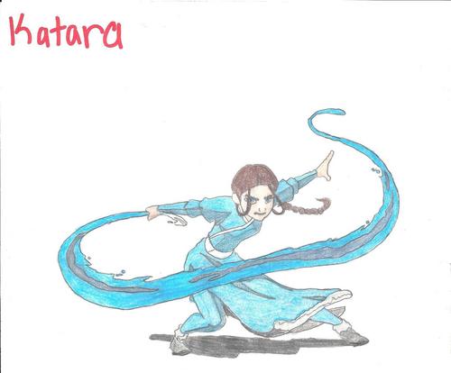  Avatar Drawings in color