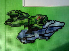  Battletoads Bead Art by Pixelated Production