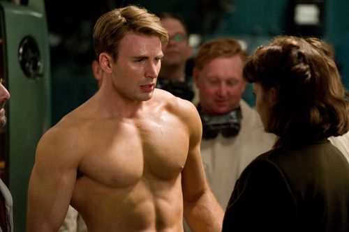 Chris in Captain America: The First Avenger