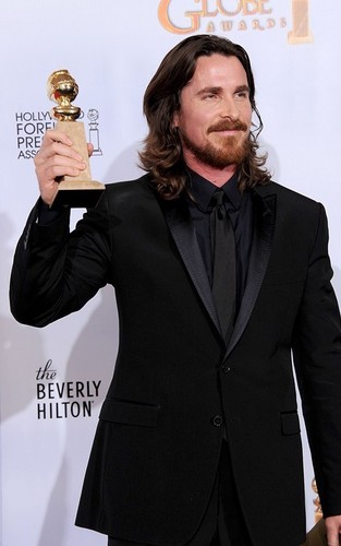  Christian @ 2011 Golden Globe Awards
