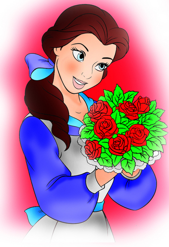  Colorful Belle with Blue Eyes