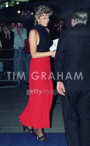 Diana At Red Cross Event 