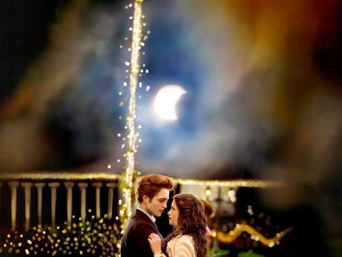  Edward and Bella fond d’écran