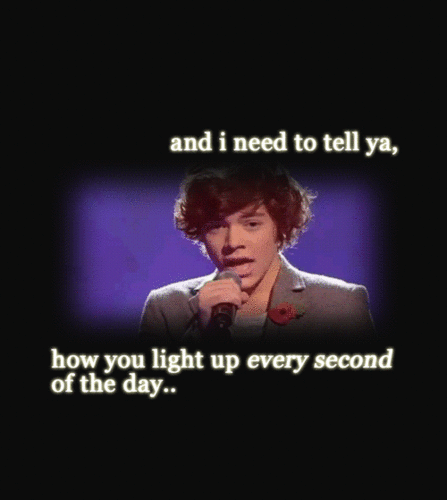  Flirty Harry (I Can't Help Fallling In 爱情 Wiv U) U Light Up Every 2nd Of My 日 100% Real :) x