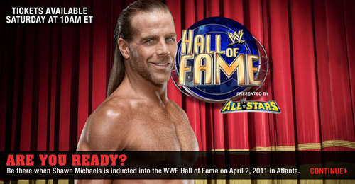 HBK IN HALL OF FAME 2011 WHOOOO