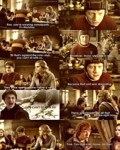  HP Mean Girls - anda can't sit with us!