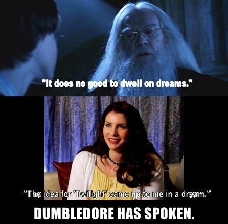  Legendary Dumbledore & ...Stephanie Myer -_-